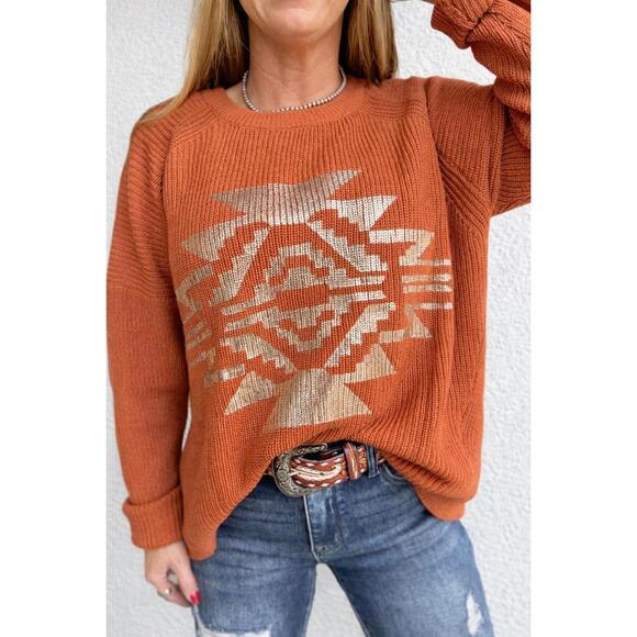 2FLYCO Sweaters - NEW 2FLYCO taos sweater in rust